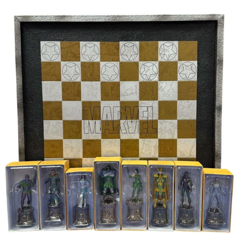 Marvel Chess Set Collection Pre-owned Eaglemoss Marvel Chess Set *SALE* - Own4Less